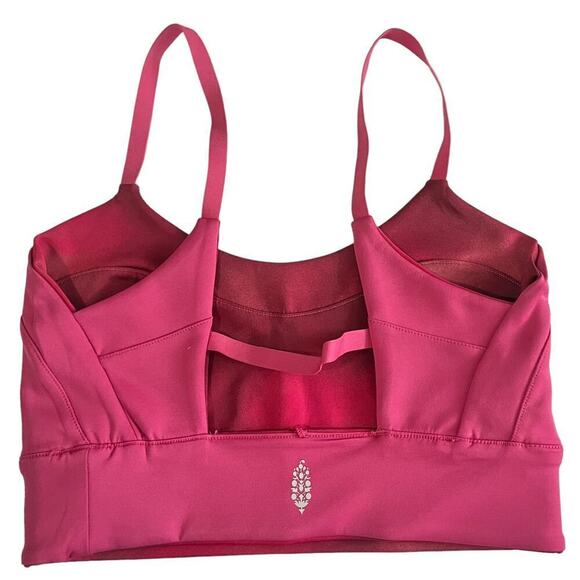 Free People Movement X Revolve NEW Beat The Heat Reversible Sports Bra Red Small - Picture 8 of 12